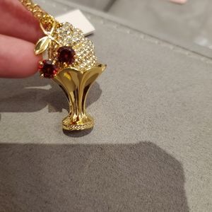 Ice cream sundae pendant Necklace